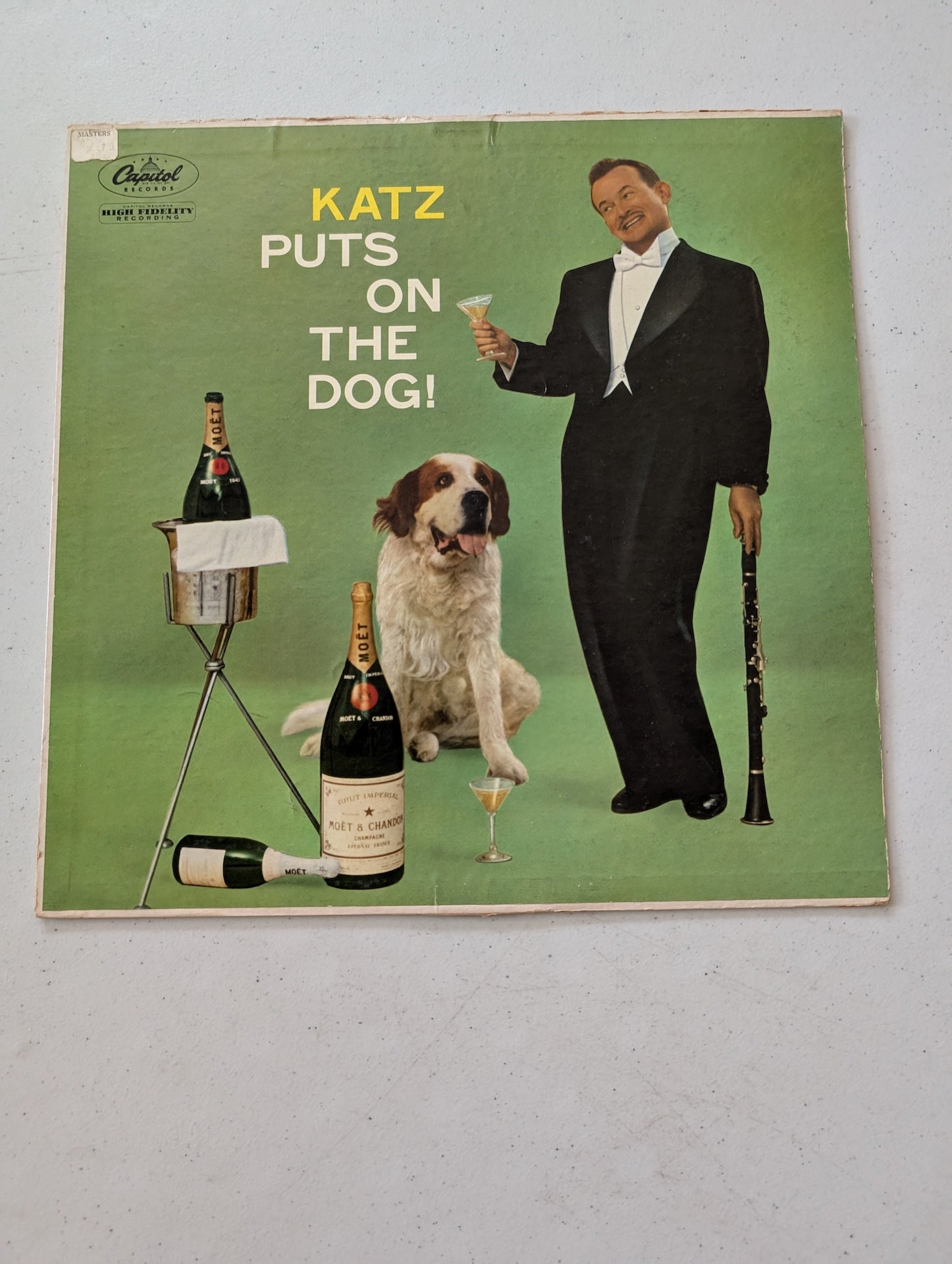(Mickey) Katz Puts on the Dog - Comedy LP(Vintage Vinyl Record LP Album)