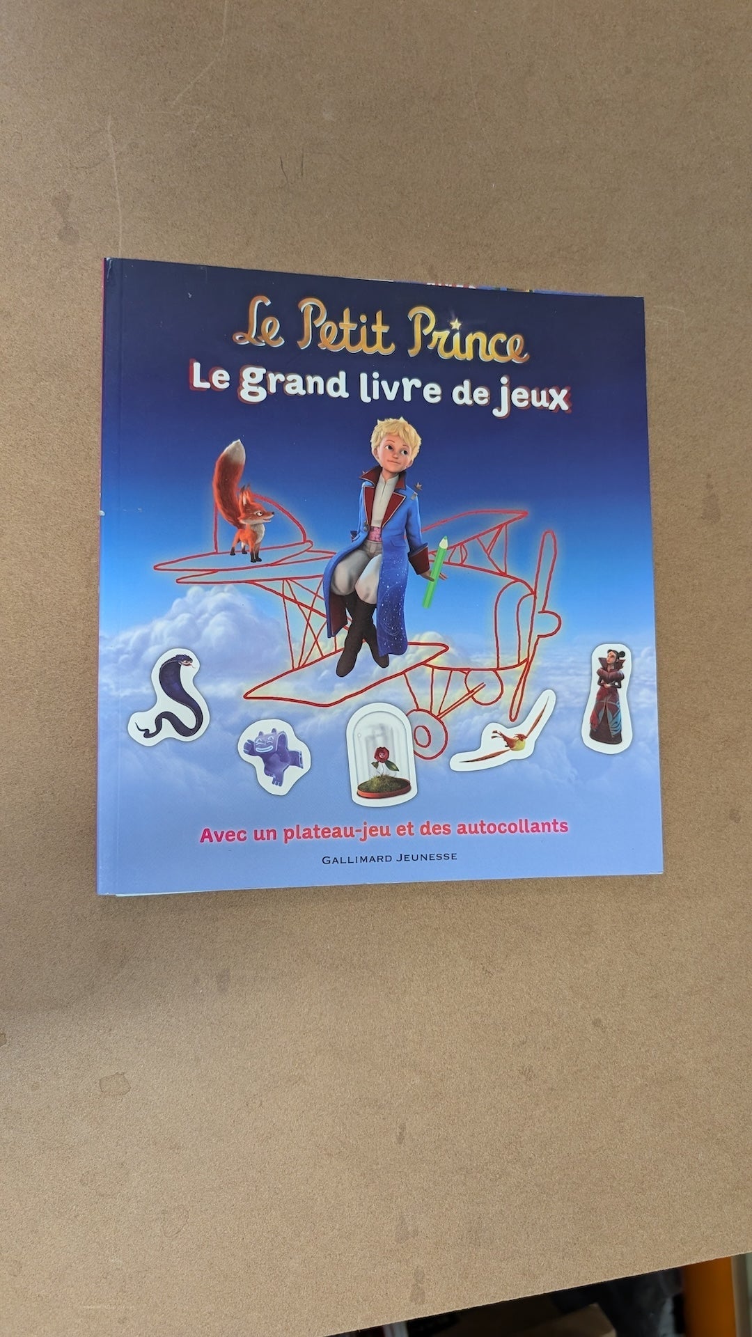 Le Petit Prince: Le grand livre de jeux by Gallimard Jeunesse (Children's Activity Book, 2015)