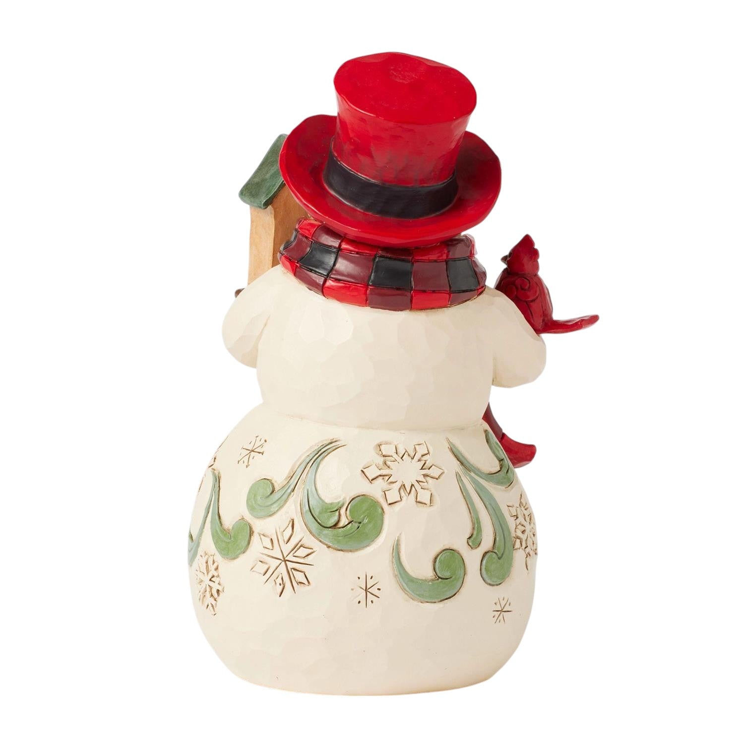 Highland Glen Snowman with Cardinals
