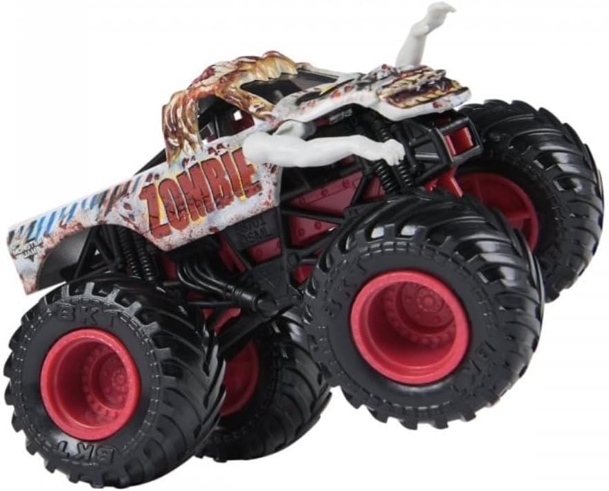 Monster Jam Official 1:64 Scale Monster Truck -  Zombie