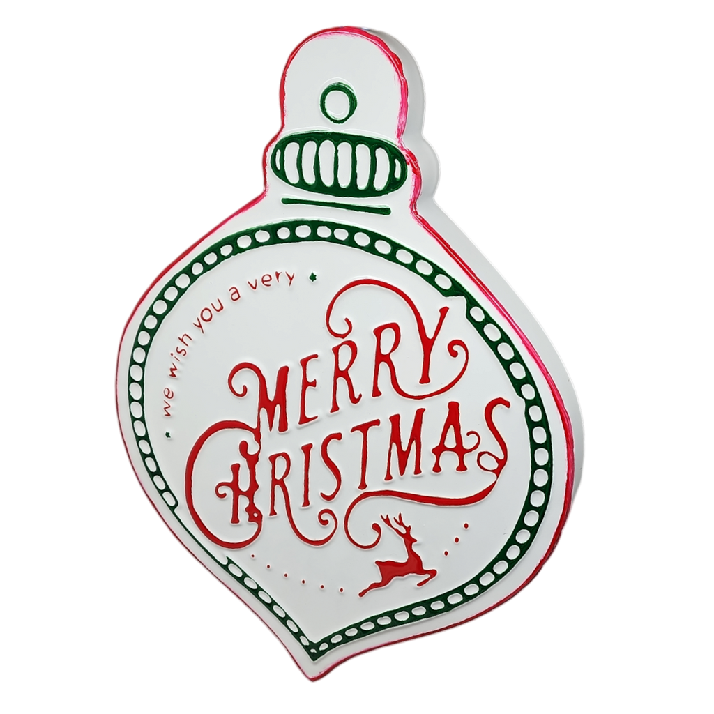 Vintage Metal Wall Sign -  Season's Greetings