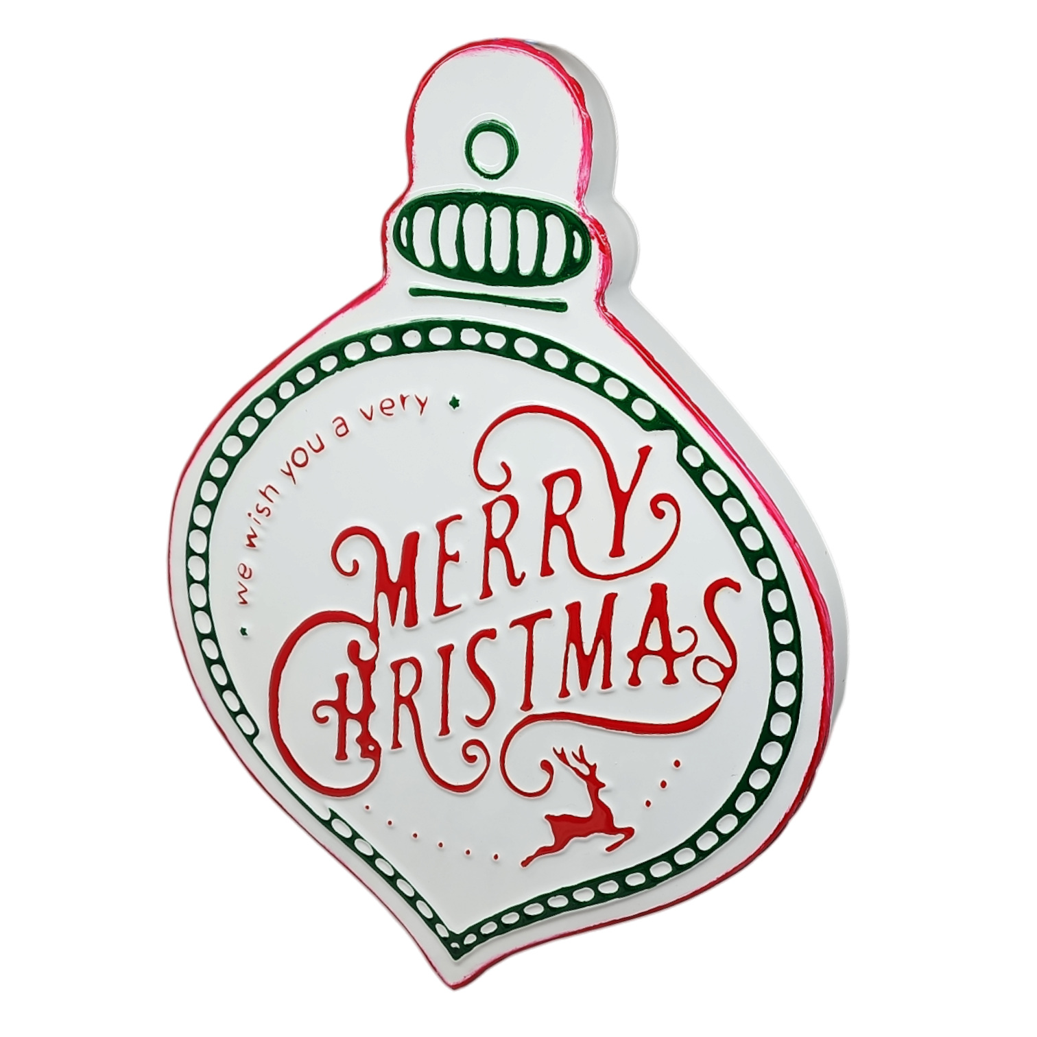 Vintage Metal Wall Sign -  Season's Greetings