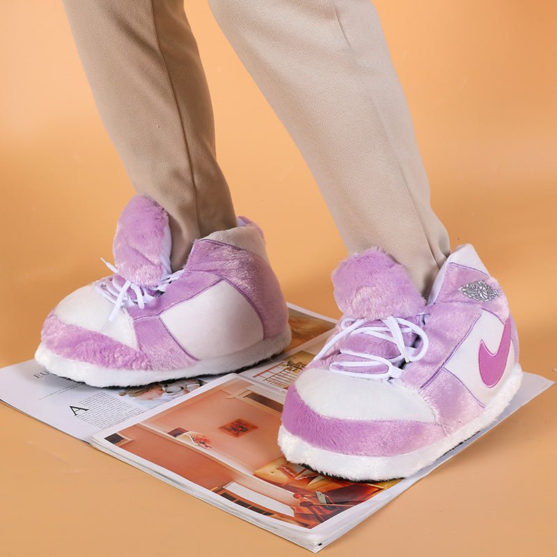 Sneaker Slippers Purple  jordan 1 unisex for adults&kids